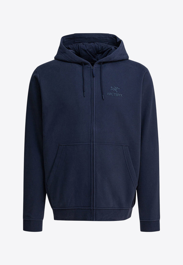 Arc'teryx Emblem Full Zip-Up Hooded Sweatshirt Blue X000009929EMBLEM FZBLACK/SAPHIRE_eae40a82-3611-4ed4-877a-9534d9a2d040
