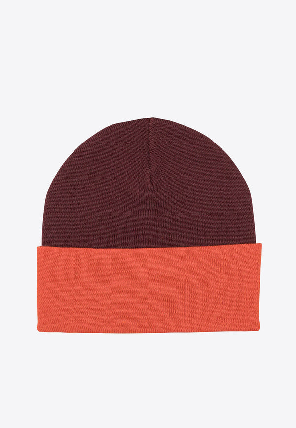 Arc'teryx Two-Tone Logo Patch Beanie Burgundy X000009931COLOUR BLOCK TOQUEMARS/DINASTY_e762a3f8-f9eb-438f-ba3d-29a4a60ce575