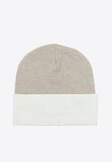 Arc'teryx Two-Tone Logo Patch Beanie Beige X000009931COLOUR BLOCK TOQUERUNE/ARTIC SILK_3c19a2c1-ca34-4834-a7d8-db19c74222b0