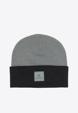 Arc'teryx Two-Tone Logo Patch Beanie Gray X000009931COLOUR BLOCK TOQUEVOID/BLACK_623df654-10a8-4f47-b8b7-e3e36946525f