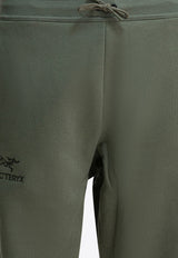 Track Pants with Embroidered-Logo