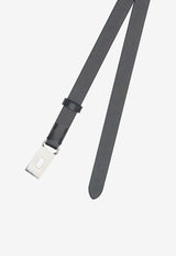 Auralee Logo-Engraved Leather Belt A00B04RPBLACK_6c44e432-eba9-4a34-90c7-8be9483b4c35