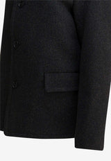 Auralee Wool Buttoned Coat  A25AC02HDDARK CHARCOAL_0c749285-b3d7-4ad8-a186-bea88db7eb0e