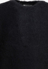 Auralee Mohair Crewneck Sweater  A25AP02KMINK BLACK_ba86c141-89a9-4b30-a7ea-8b0bdb55aa1e