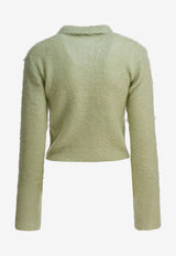 Auralee Mohair-Blend Polo Sweater  A25AP03KMLIGHT KHAKI_8a8a191e-9f29-4a81-9070-2ab7cb8e2fbd
