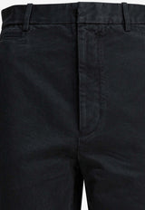 Auralee Straight-Leg Chino Pants  A25AP04CPBLACK_97899812-6da7-4f78-9094-09990464e2c3