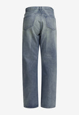 Auralee Washed Straight-Leg Jeans A25AP04DHFADED INDIGO_d23e06a3-ec12-4b7f-a4d5-00fee488db8e