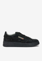 Autry Medalist Studded Low-Top Sneakers Black AULWNA02_2c4f3522-2462-4f53-bebd-9e1e9d8473a7