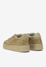 Autry Medalist Studded Low-Top Sneakers Beige AULWNA03_f540a75e-480b-4a20-b886-26f89292a3ef
