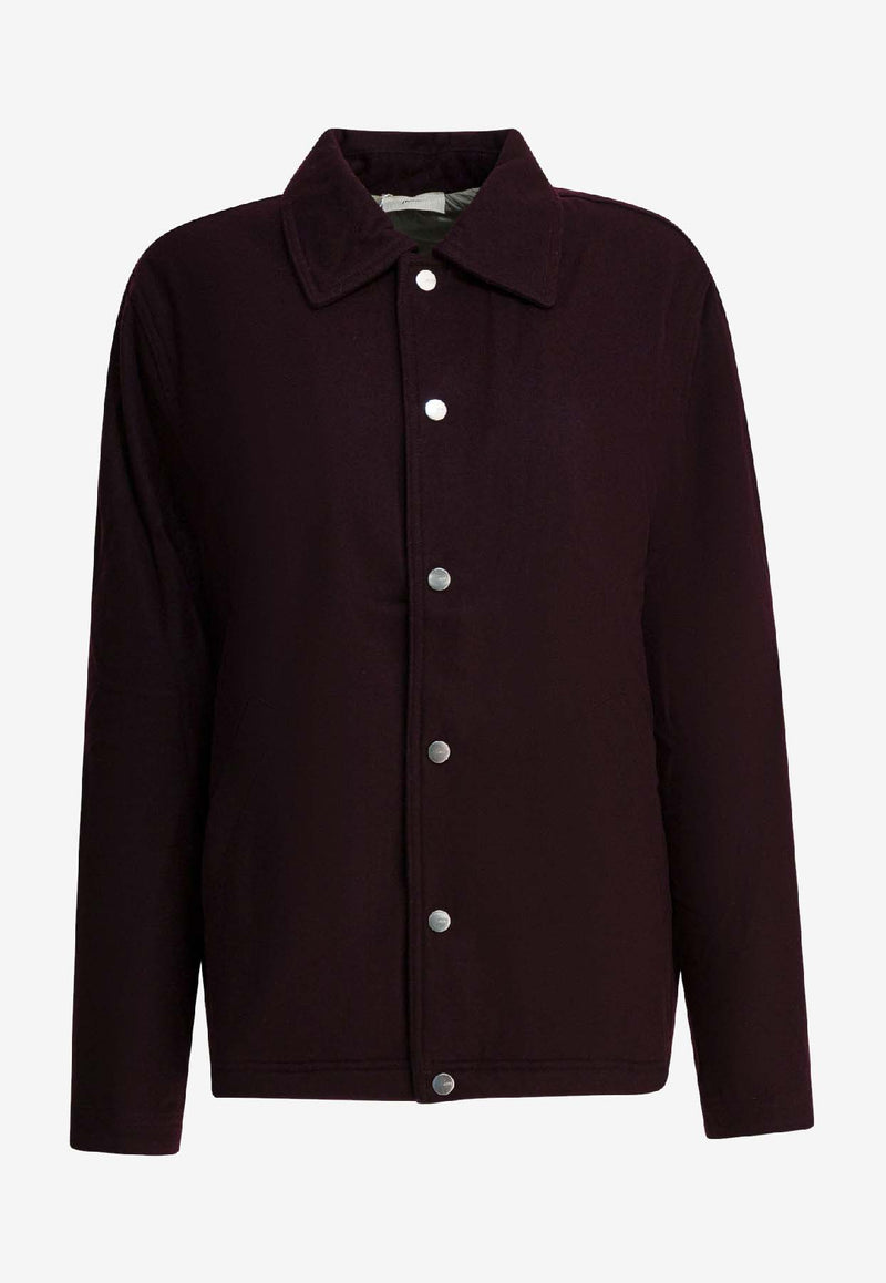 Autry Wool-Blend Overshirt  Bordeaux JAPXO5IH_41dc223d-7ebd-41e8-8e86-1384748ba4c4
