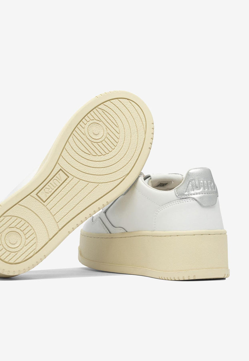 Autry Medalist Platform Low-Top Sneakers White PTLWLL05_82611