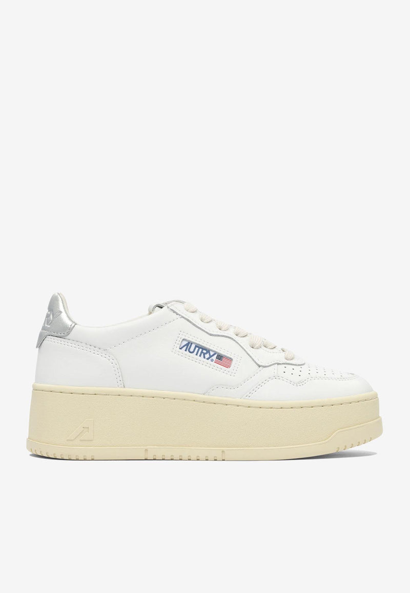 Autry Medalist Platform Low-Top Sneakers White PTLWLL05_82611
