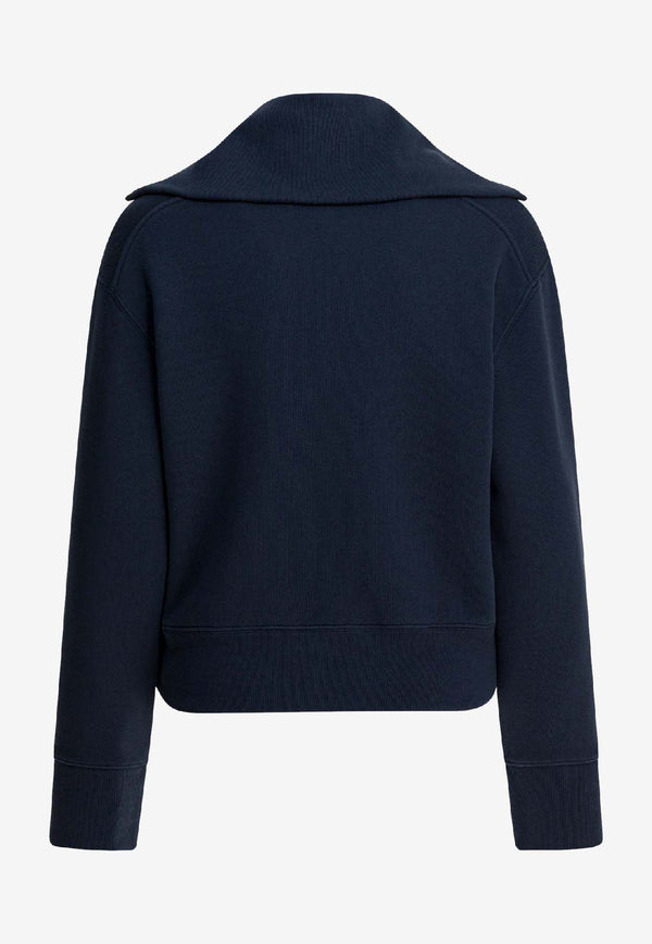 Autry Half-Up Logo Sweatshirt Blue SWPWM4HV_edb7f498-8389-456c-bad3-09e1f1f73248