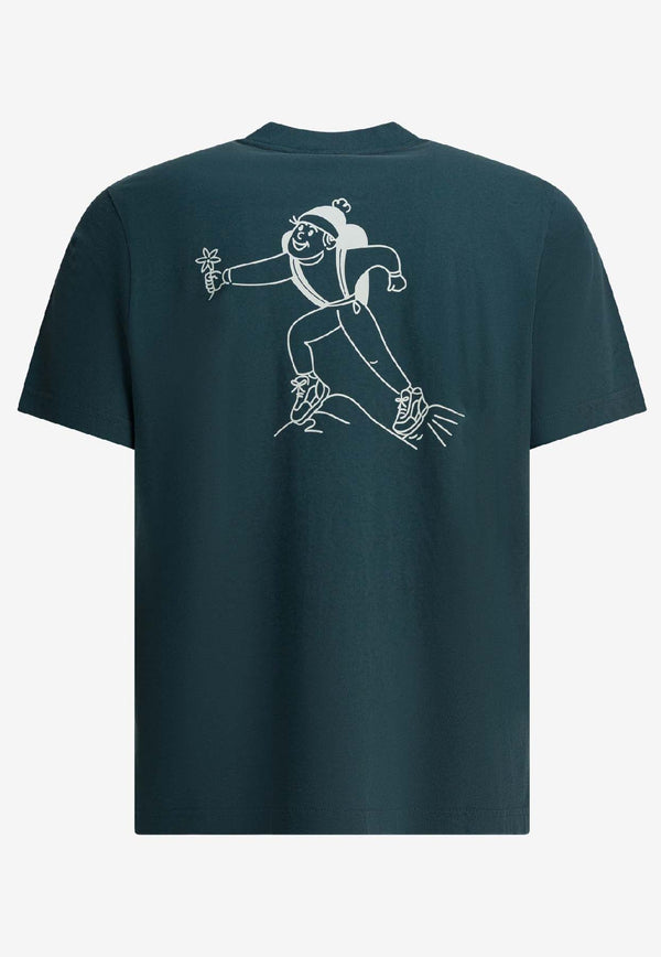 Autry Logo-Printed Crewneck T-shirt TSPMI4CG_57d6d958-a332-4593-8201-26f50e8be38a