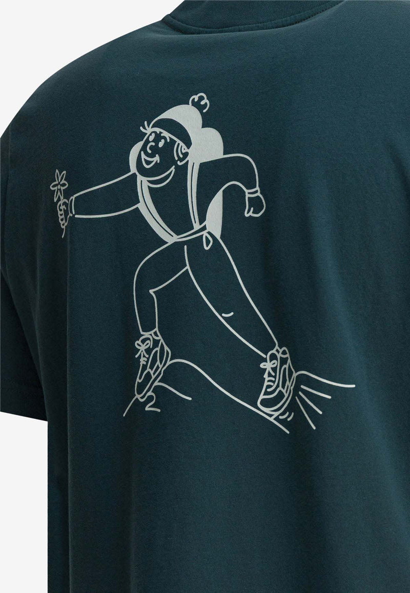 Autry Logo-Printed Crewneck T-shirt TSPMI4CG_57d6d958-a332-4593-8201-26f50e8be38a