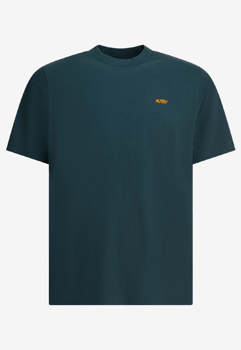 Autry Logo-Printed Crewneck T-shirt TSPMI4CG_57d6d958-a332-4593-8201-26f50e8be38a