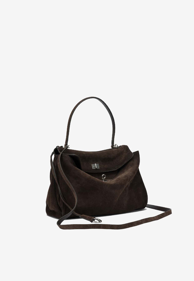 Balenciaga Medium Rodeo Shoulder Bag  Brown 7897722AB4G2308_112693e5-f23d-4b15-82c4-4e8ae7758005