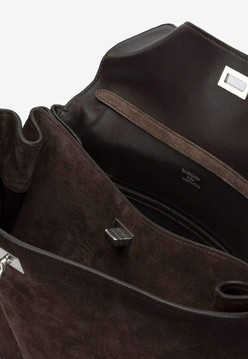 Balenciaga Medium Rodeo Shoulder Bag  Brown 7897722AB4G2308_112693e5-f23d-4b15-82c4-4e8ae7758005