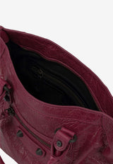 Balenciaga Small Le City Bag Leather Top Handle Bag Fuchsia 8114422ABEK5729_47e286fc-b49d-4b77-9320-b034942971a9