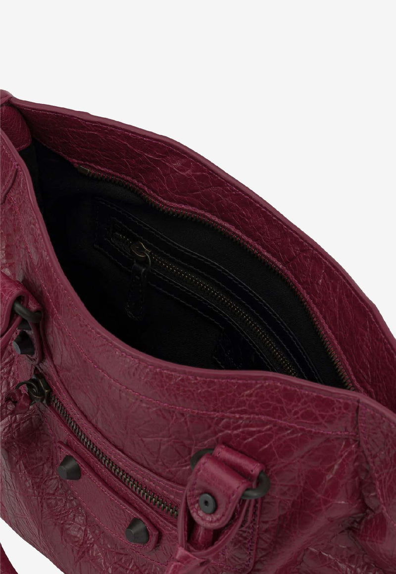 Balenciaga Small Le City Bag Leather Top Handle Bag Fuchsia 8114422ABEK5729_47e286fc-b49d-4b77-9320-b034942971a9