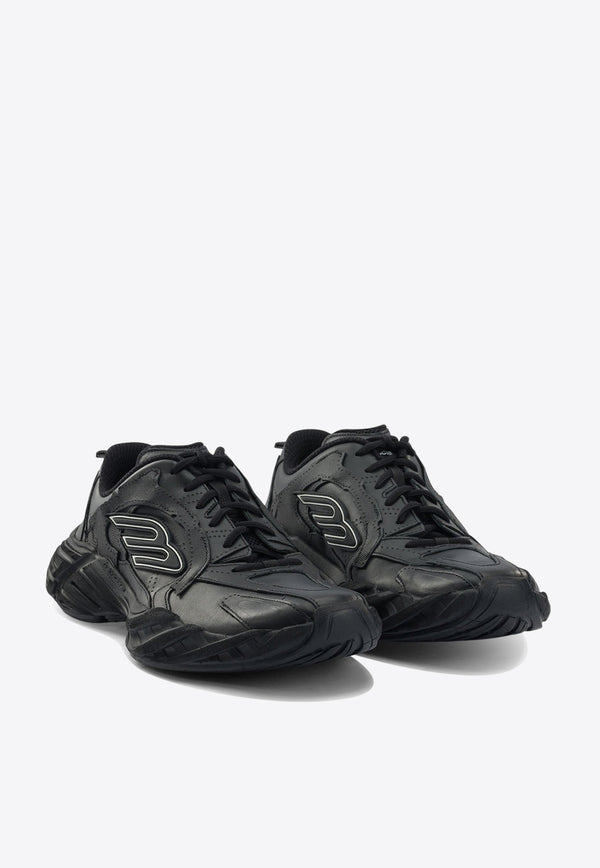 Balenciaga Monday Lace-Up Sneakers Black 825418WDTSC1000_e17a5acd-2910-46a8-8800-0a2c012f4eb0