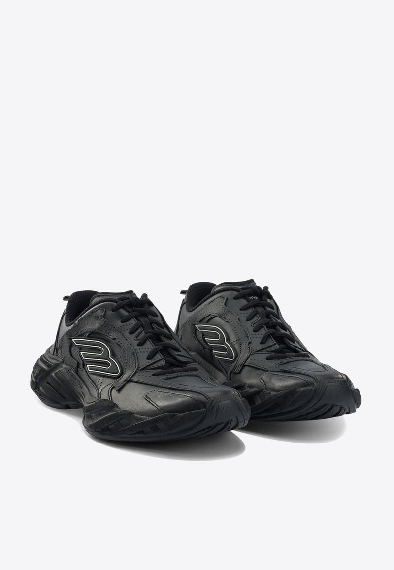 Balenciaga Monday Lace-Up Sneakers Black 825418WDTSC1000_e17a5acd-2910-46a8-8800-0a2c012f4eb0