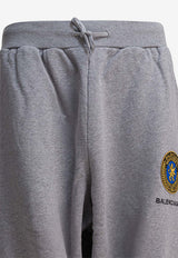 Balenciaga Logo Patch Oversized Track Pants Gray 826185TSVH31300_82401