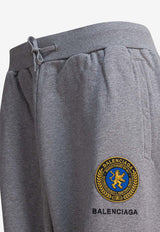 Balenciaga Logo Patch Oversized Track Pants Gray 826185TSVH31300_82401