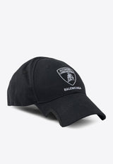 Balenciaga Automobili Lamborghini Baseball Cap Black 835105410B21000_ee83bb61-55ad-4739-b033-68bf39984a62