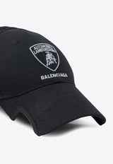 Balenciaga Automobili Lamborghini Baseball Cap Black 835105410B21000_ee83bb61-55ad-4739-b033-68bf39984a62