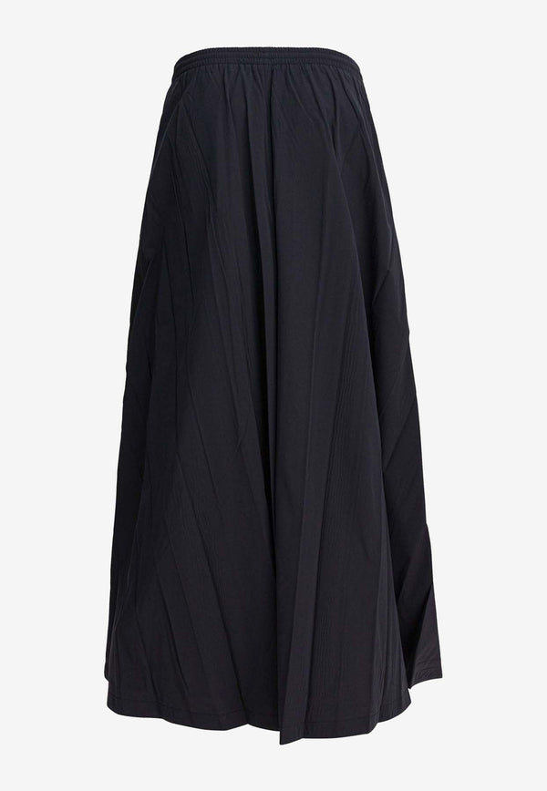 Balenciaga Faded Maxi Skirt Black 838764TRO311055_82429