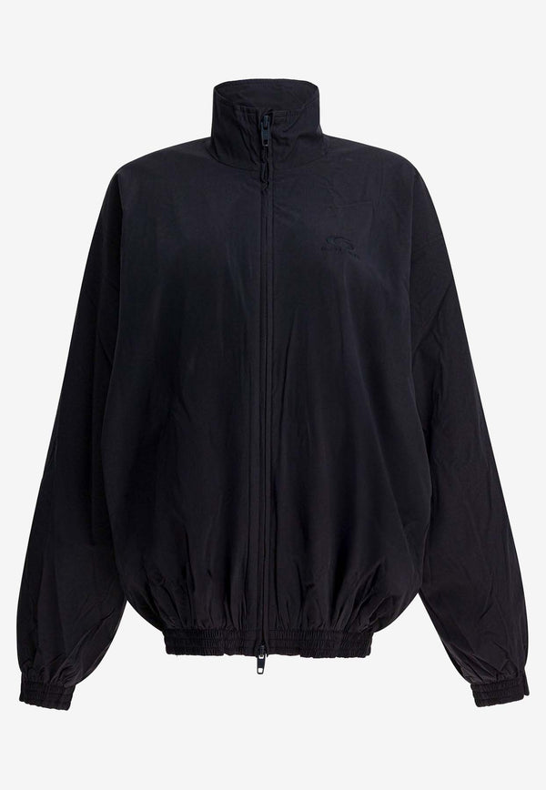 Balenciaga Oversized Tracksuit Zip Jacket Black 839171TRO311055_dcf4b492-e878-4cab-a12e-ac0a952a8151