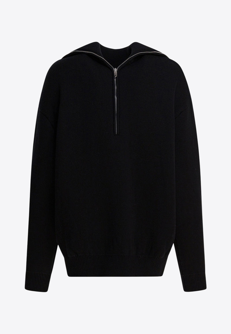 Balenciaga Back-to-Front High-Collar Sweater Black 848840T34211000_251dce80-c20f-47ca-b1fb-6d19af749990