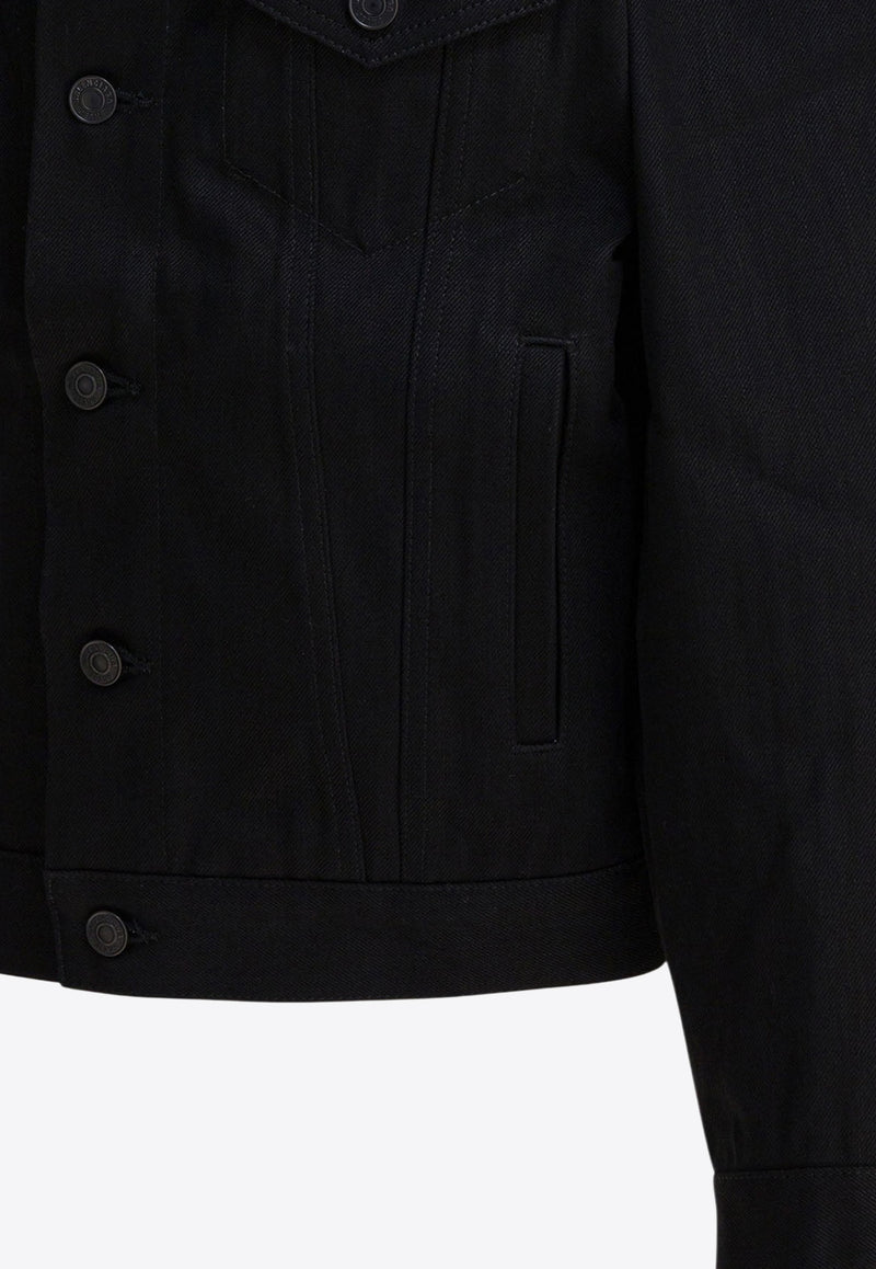 Balenciaga Standing Denim Jacket Black 849898TTWA41000_10b94c78-5f83-4419-a9f3-1ba92d6c9245