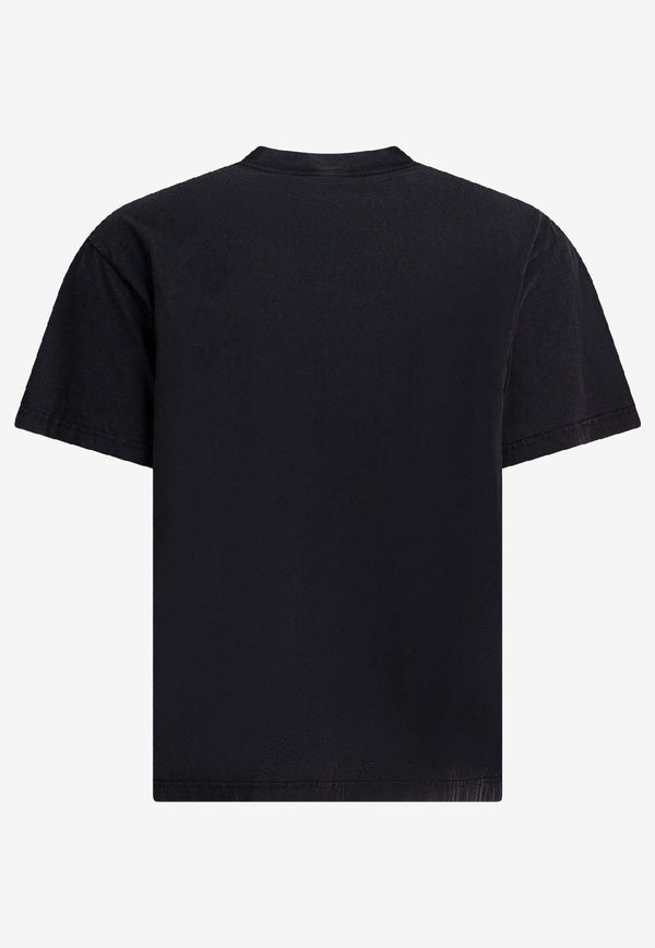 Balenciaga Standard Print Faded T-shirt Black 850261TTVC71041_16edec25-f3a1-4e5e-8404-1c9e818d4a89