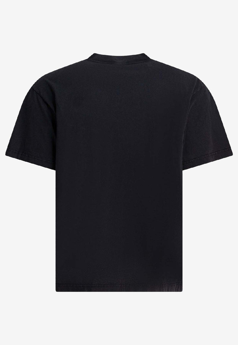Balenciaga Standard Print Faded T-shirt Black 850261TTVC71041_16edec25-f3a1-4e5e-8404-1c9e818d4a89