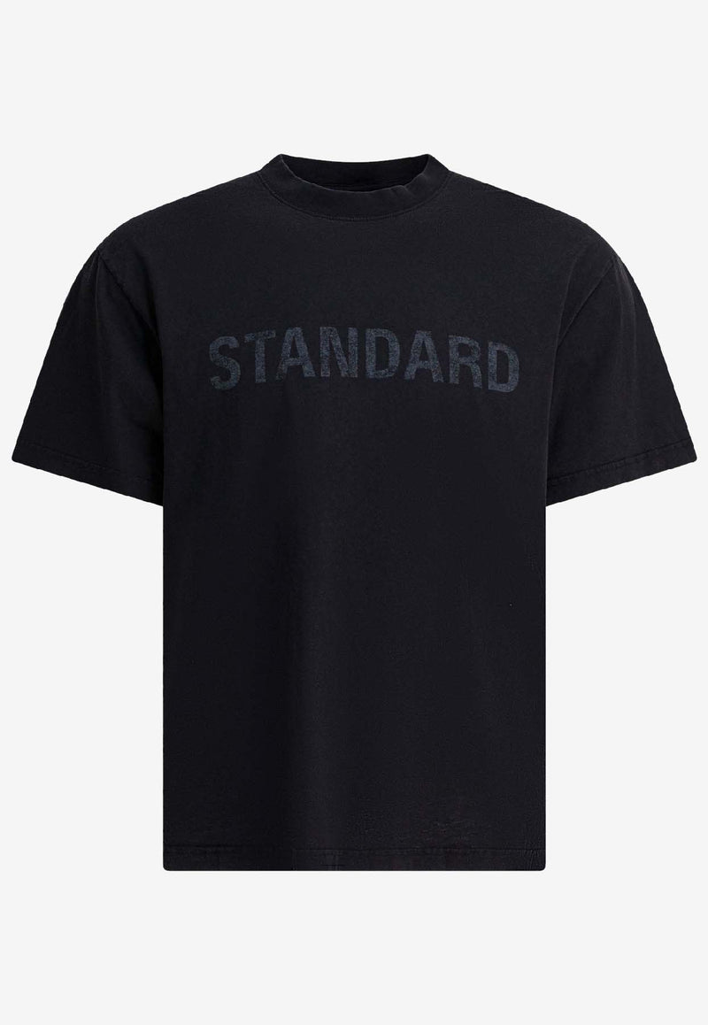 Balenciaga Standard Print Faded T-shirt Black 850261TTVC71041_16edec25-f3a1-4e5e-8404-1c9e818d4a89