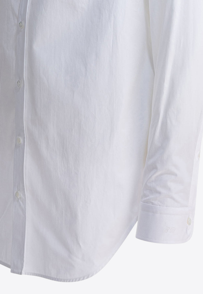 Balenciaga Essential Long-Sleeved Shirt White 850808TTM129000_ae0d4b9c-bd4c-4c17-b46f-f1cf34f34841