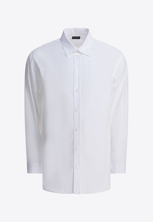 Balenciaga Essential Long-Sleeved Shirt White 850808TTM129000_ae0d4b9c-bd4c-4c17-b46f-f1cf34f34841