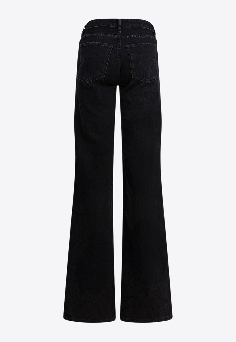 Balenciaga Faded Wide-Leg Jeans Black 852328TTW671037_112c7b8c-4cbf-4077-b47e-57dec456586d