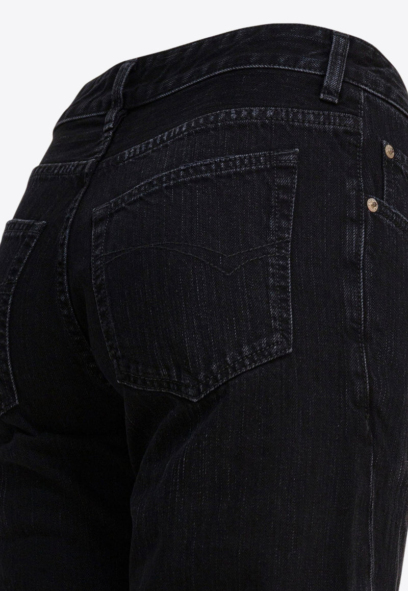 Balenciaga Faded Wide-Leg Jeans Black 852328TTW671037_112c7b8c-4cbf-4077-b47e-57dec456586d