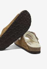 Birkenstock Arizona Suede Shearling Sandals Beige 1001135MINK_b23b532a-9f99-4793-bf41-febdb1ff4aec