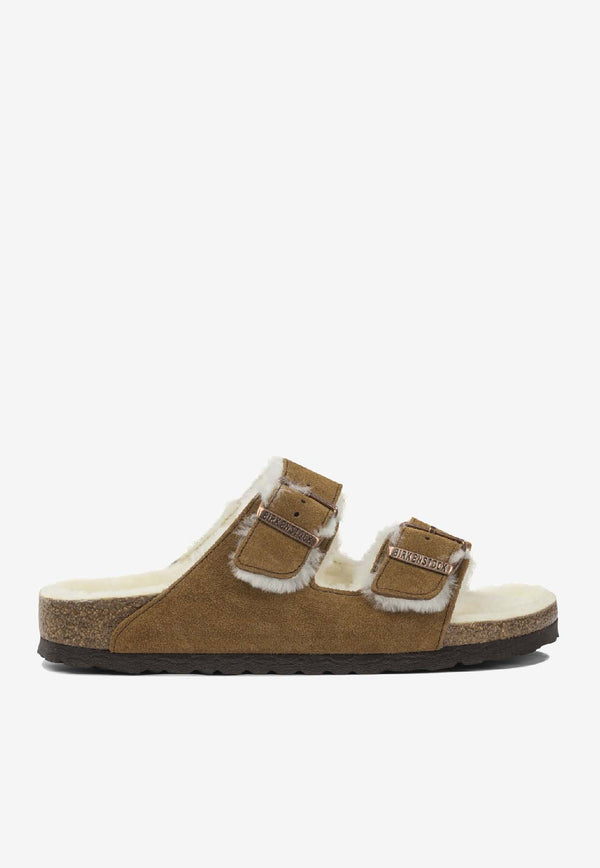 Birkenstock Arizona Suede Shearling Sandals Beige 1001135MINK_b23b532a-9f99-4793-bf41-febdb1ff4aec