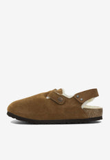 Birkenstock Tokyo Shearling Sabot Sandals Brown 1028382MINK_32a49a7e-045c-4b70-9638-9c28df358e82