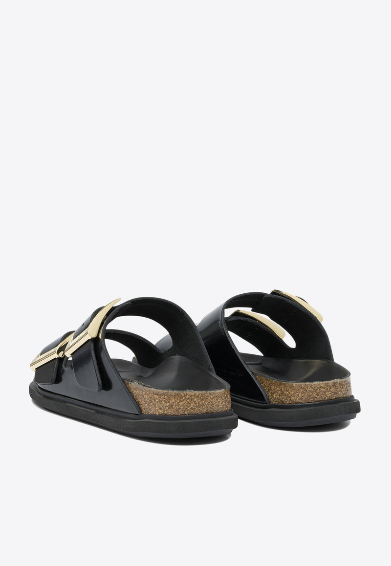 Birkenstock Arizona Shiny Leather Sandals Black 1029353BLACK_b697a34e-fb3c-4e3e-9c86-c1e94f263668
