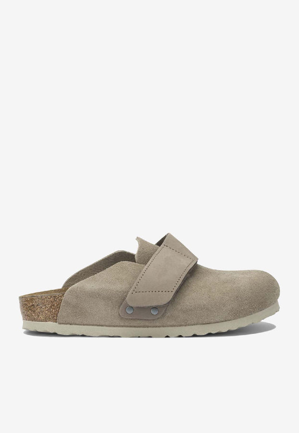 Birkenstock Loma Suede Leather Slippers Taupe 1030715TAUPE_df07becb-159b-47d6-b0aa-a5bb344b2c64