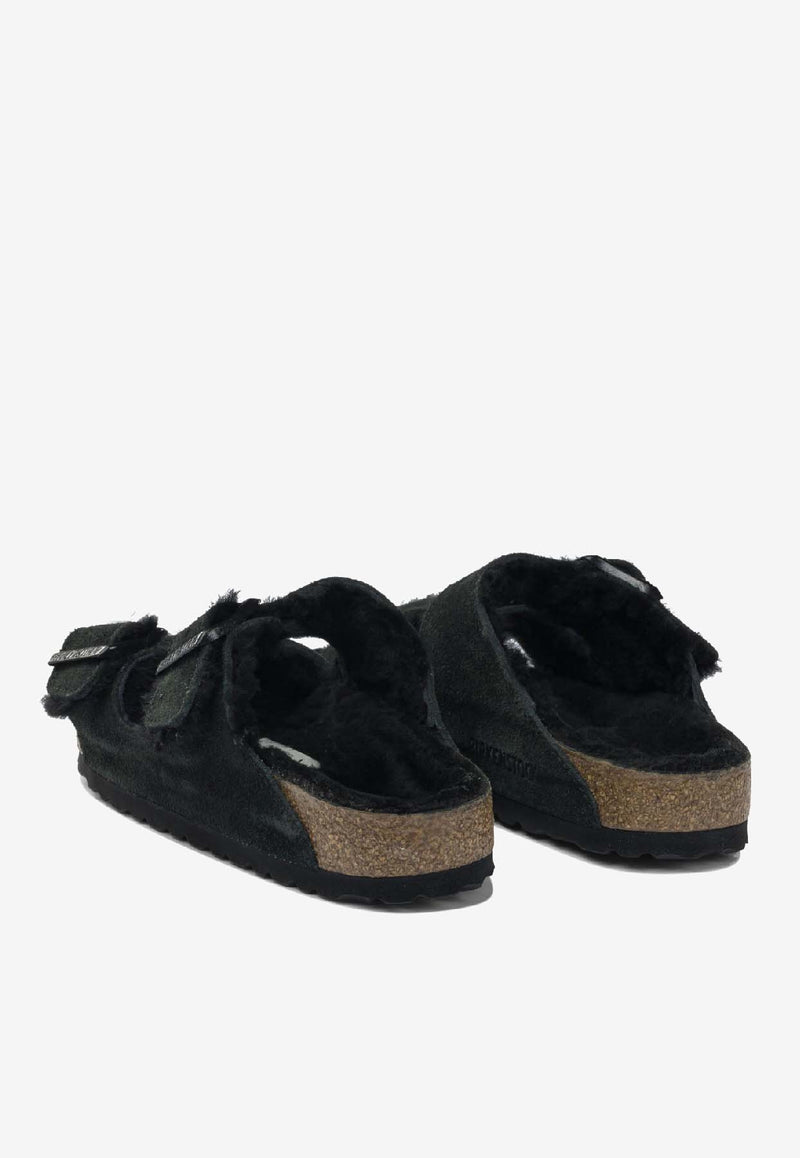 Birkenstock Arizona Shearling Sandals Black 752663BLACK_c935ce2e-0341-4404-b07e-262b72d3e069