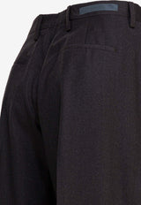 Briglia 1949 Wool Tailored Pants Brown LUTETIAW40012300056_856fbf1f-04eb-4a09-be98-6c396604811d