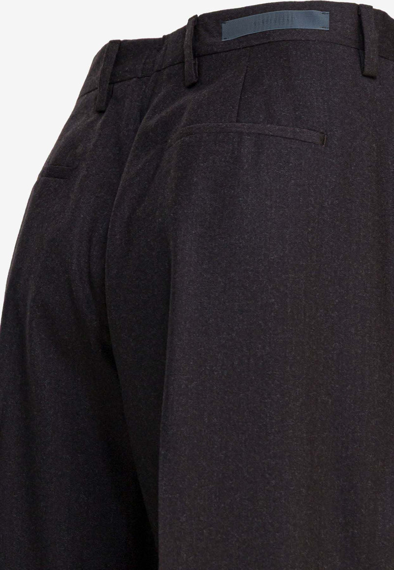 Briglia 1949 Wool Tailored Pants Brown LUTETIAW40012300056_856fbf1f-04eb-4a09-be98-6c396604811d