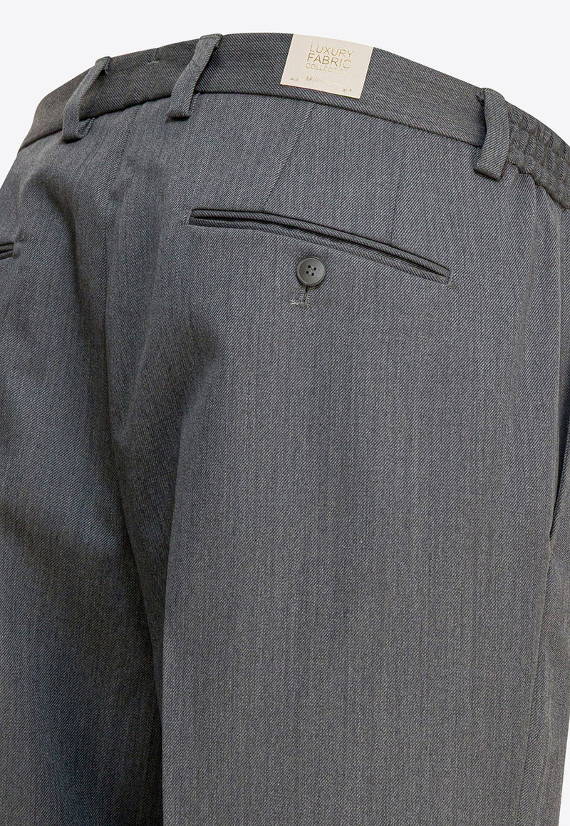 Briglia 1949 Portofinos Wool Tailored Pants Gray PORTOFINOS40017700060_300bab75-87af-414c-8dda-72654ba795d0